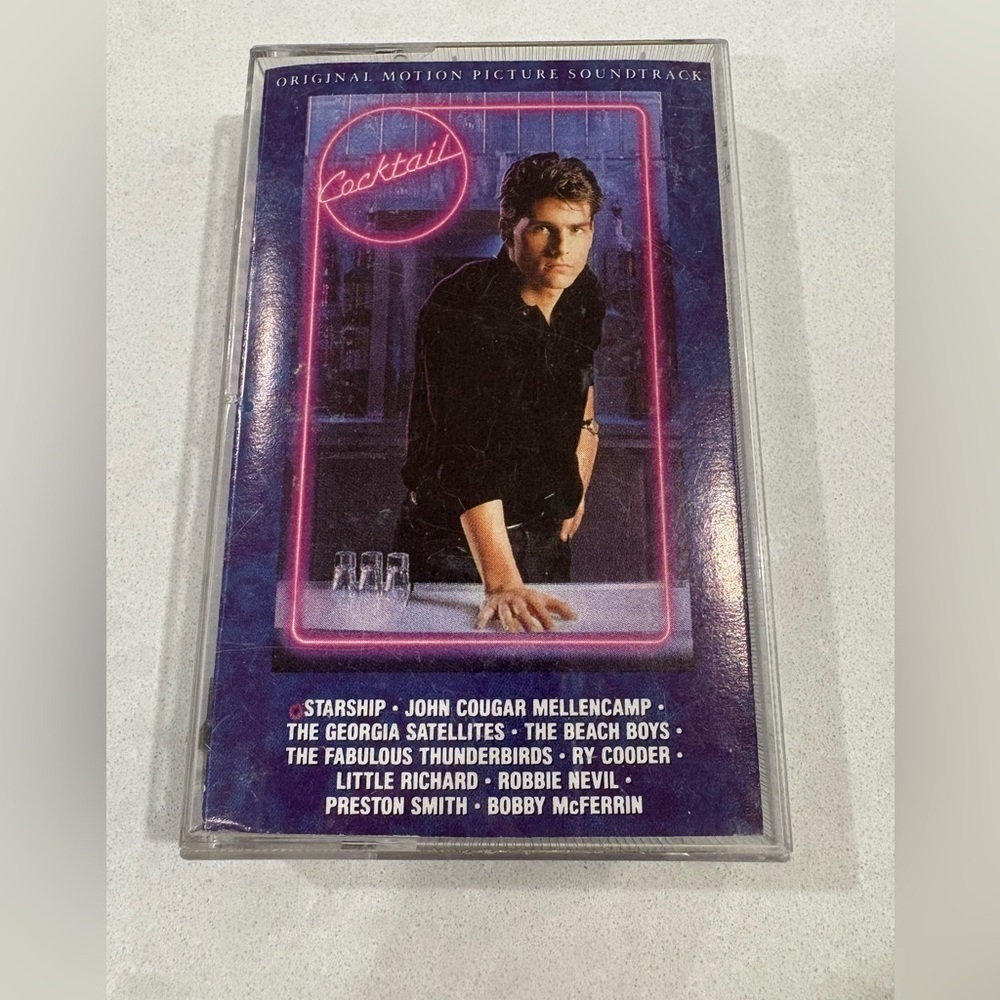 Cocktail Original Motion Picture Soundtrack Cassette 1988